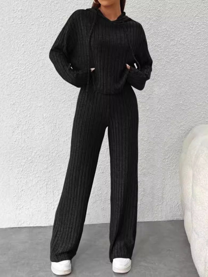 Madelyn | Women's Striped Knit Two-Piece Set