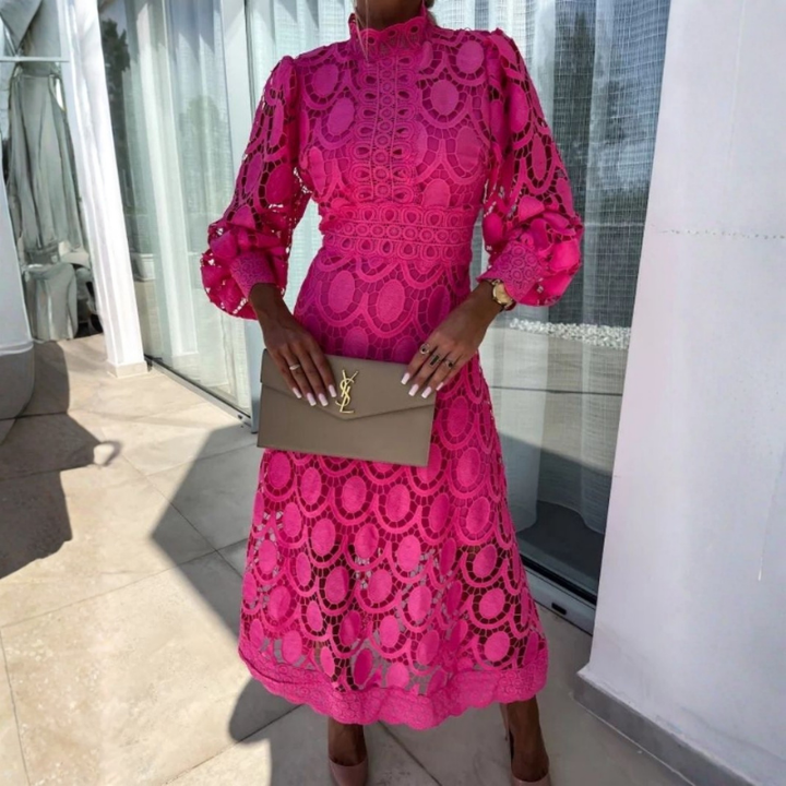 Eloah | Women's Lace Midi Dress