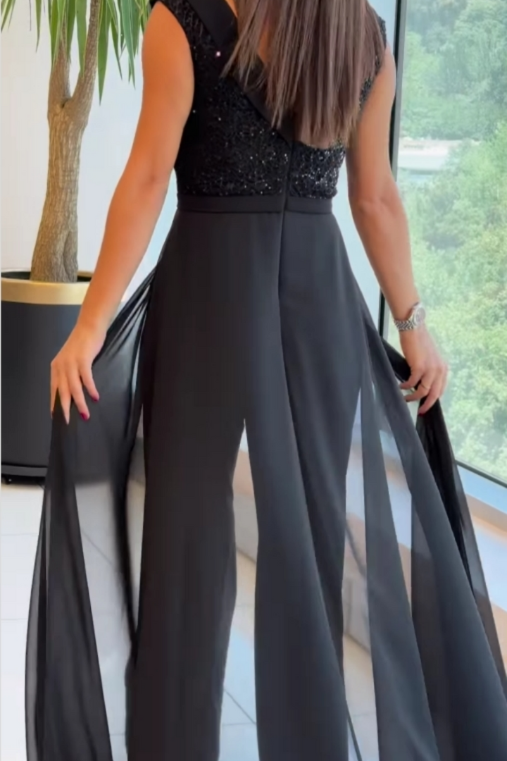 Brielle | Women's Tulle Jumpsuit