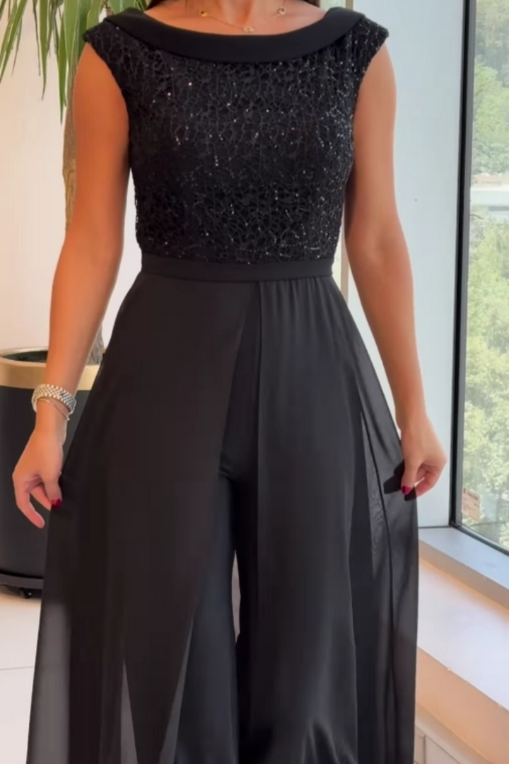 Brielle | Women's Tulle Jumpsuit