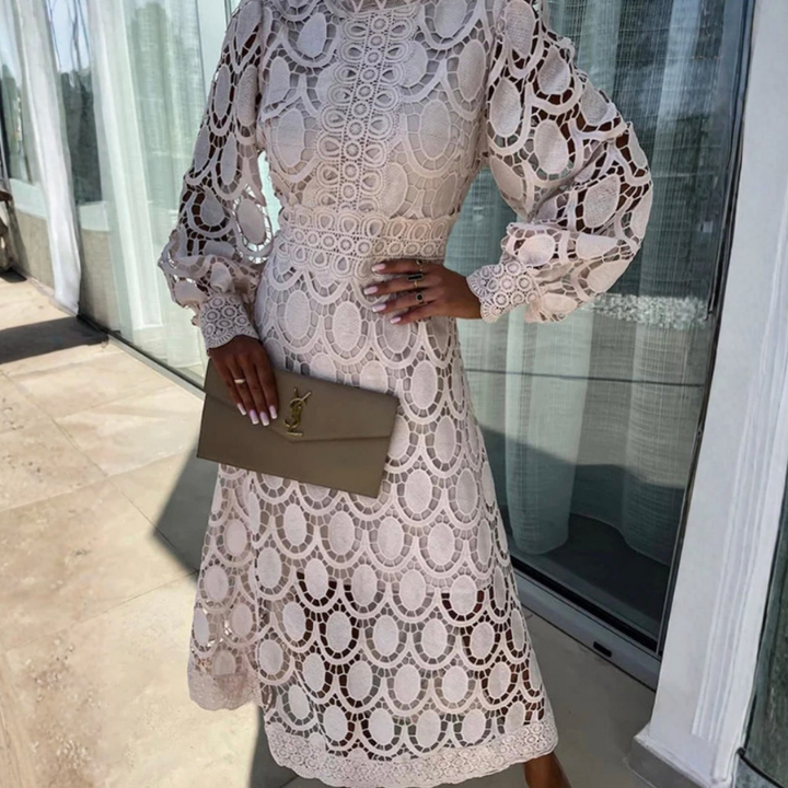 Eloah | Women's Lace Midi Dress
