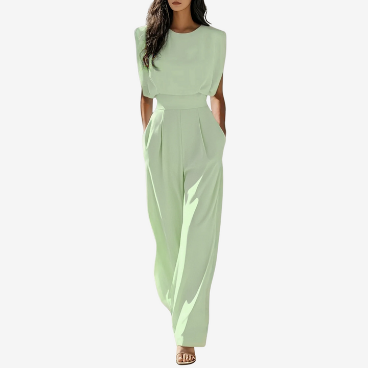 Aria | Women's Defined Waist Jumpsuit