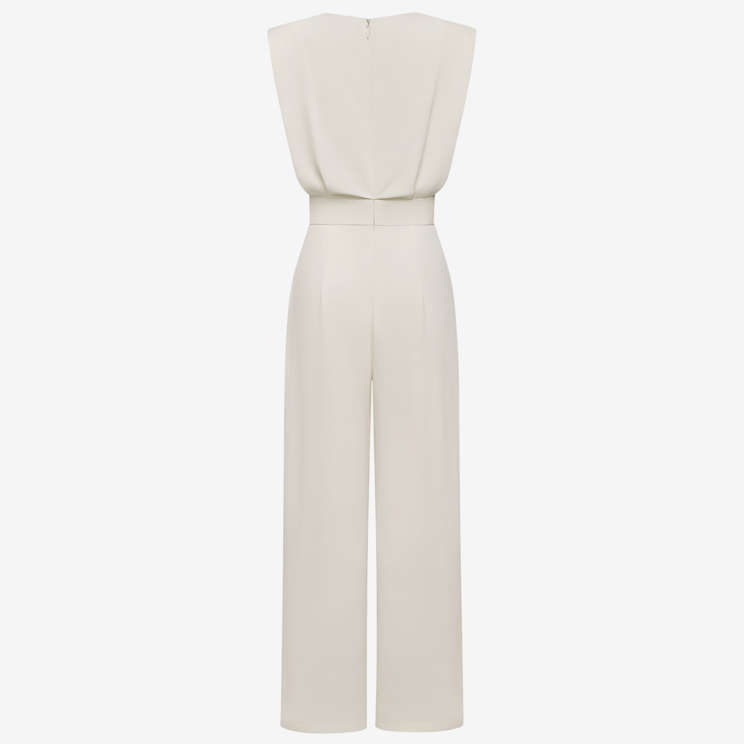 Aria | Women's Defined Waist Jumpsuit