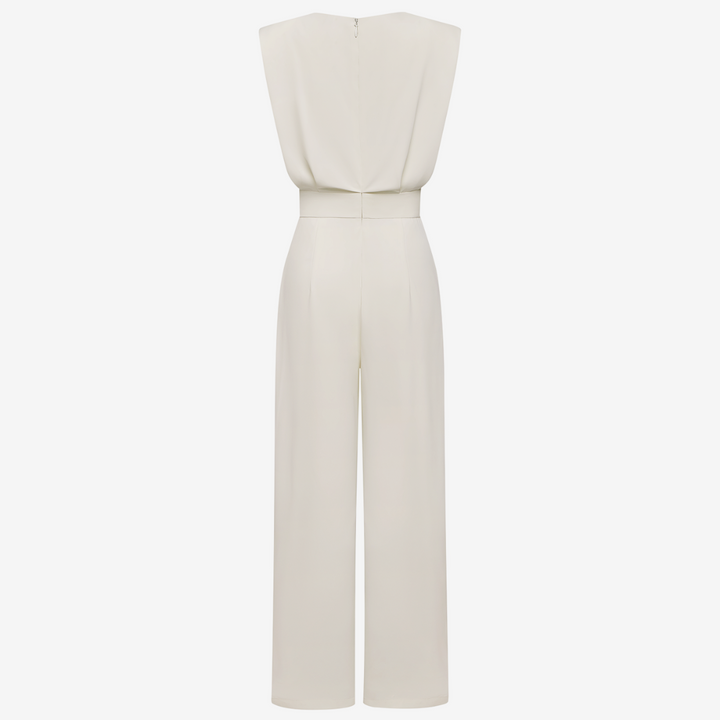 Aria | Women's Defined Waist Jumpsuit