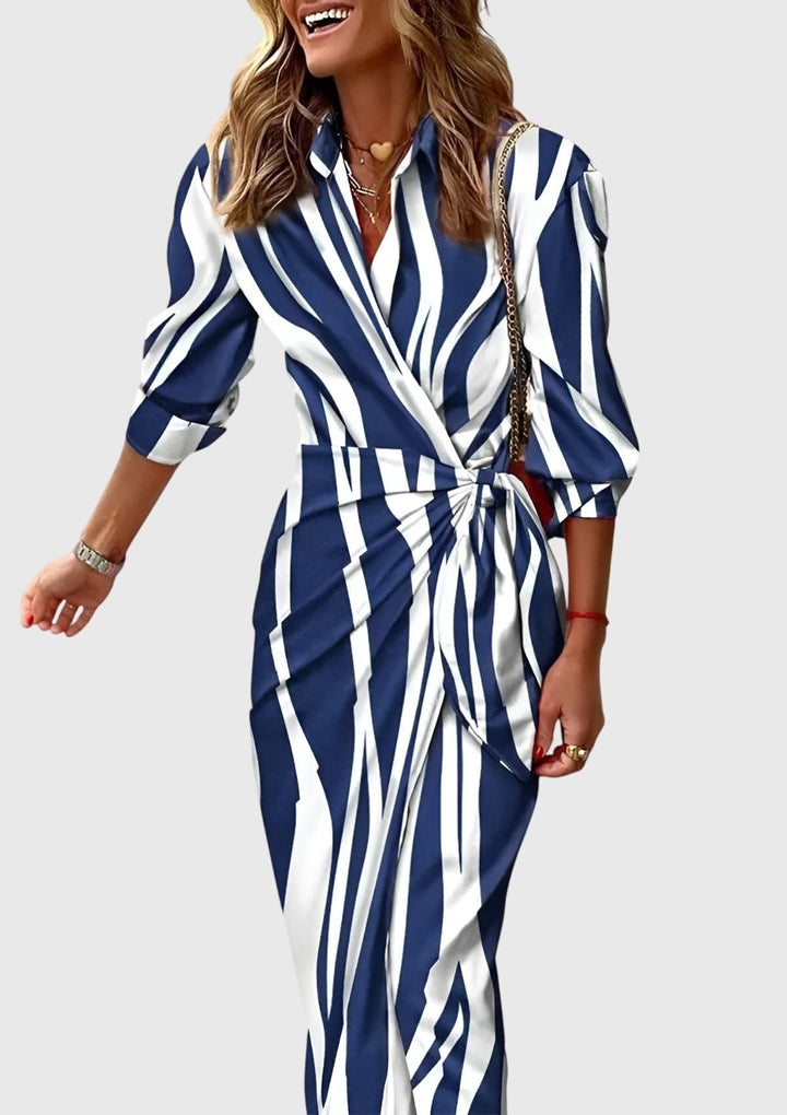Everly | Women's Printed Wrap Dress