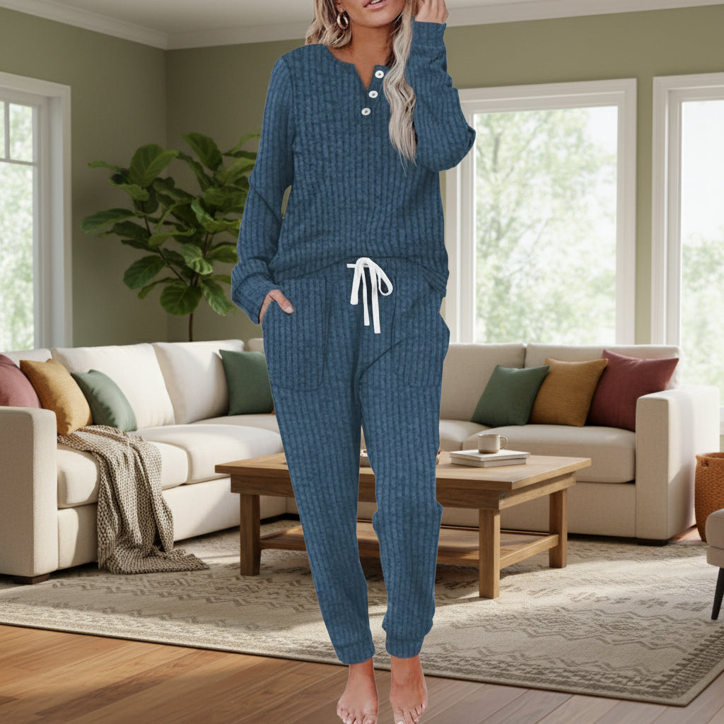 Brenda | Women's Cozy Two-Piece Loungewear Set