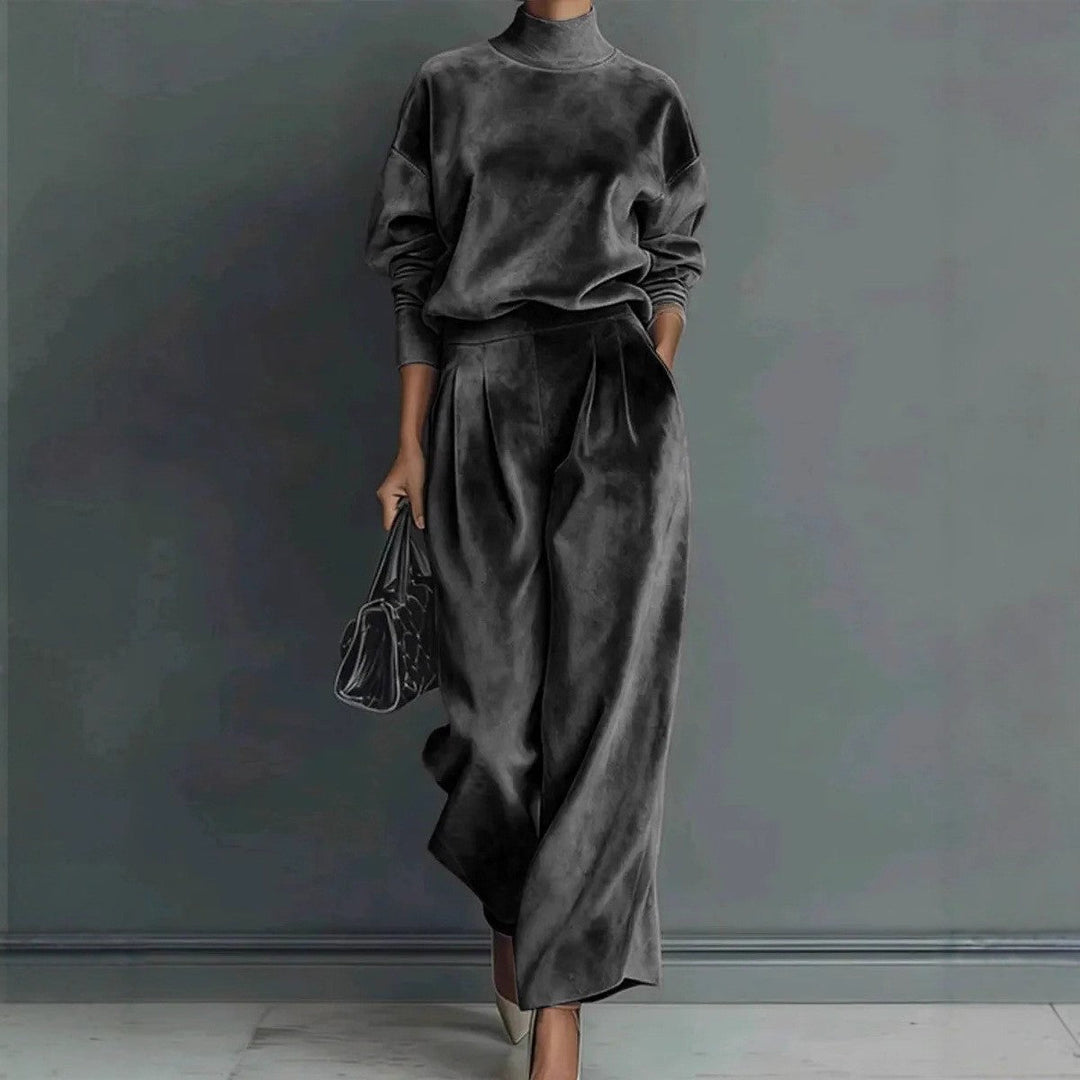 Mitchell | Women's Cape-Sleeve Pants Set