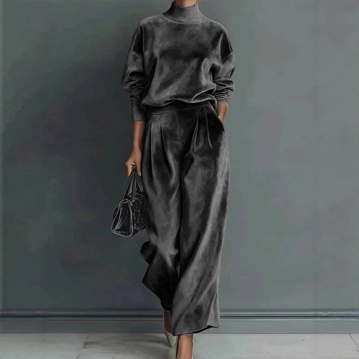 Mitchell | Women's Cape-Sleeve Pants Set