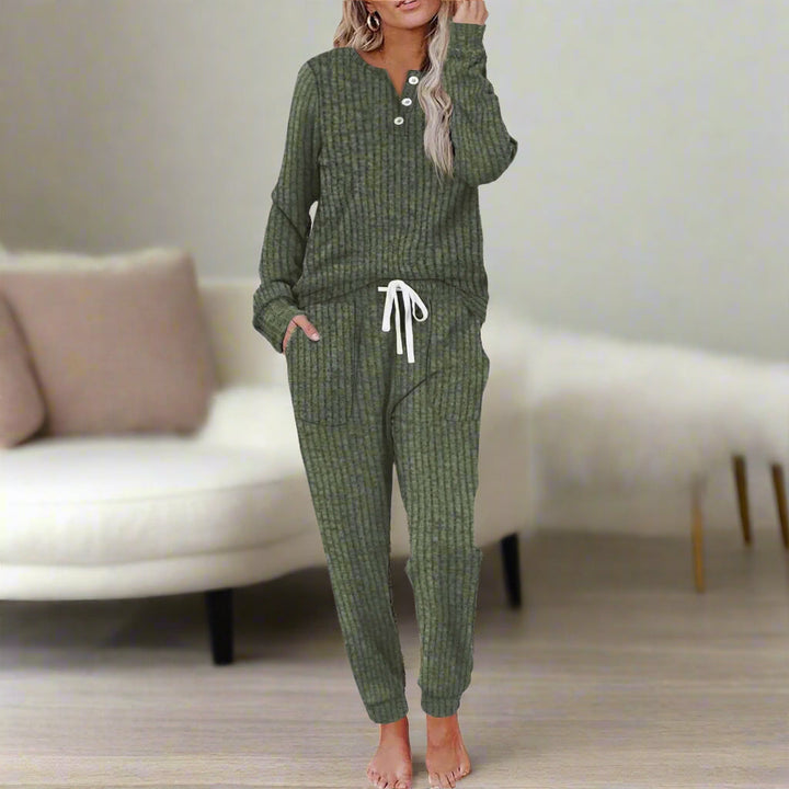Brenda | Women's Cozy Two-Piece Loungewear Set
