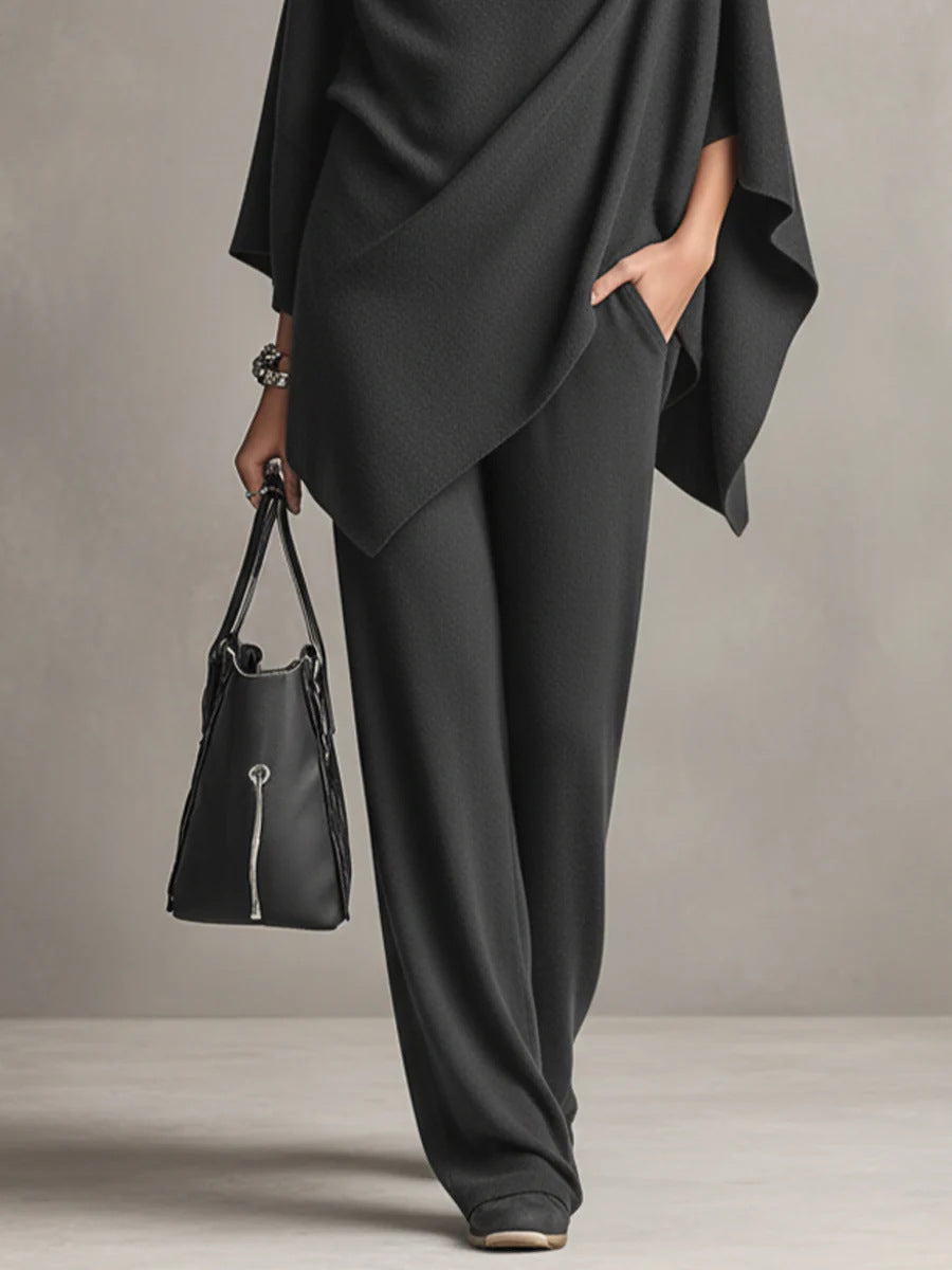 Seraphine | Women's Draped Two-Piece Set