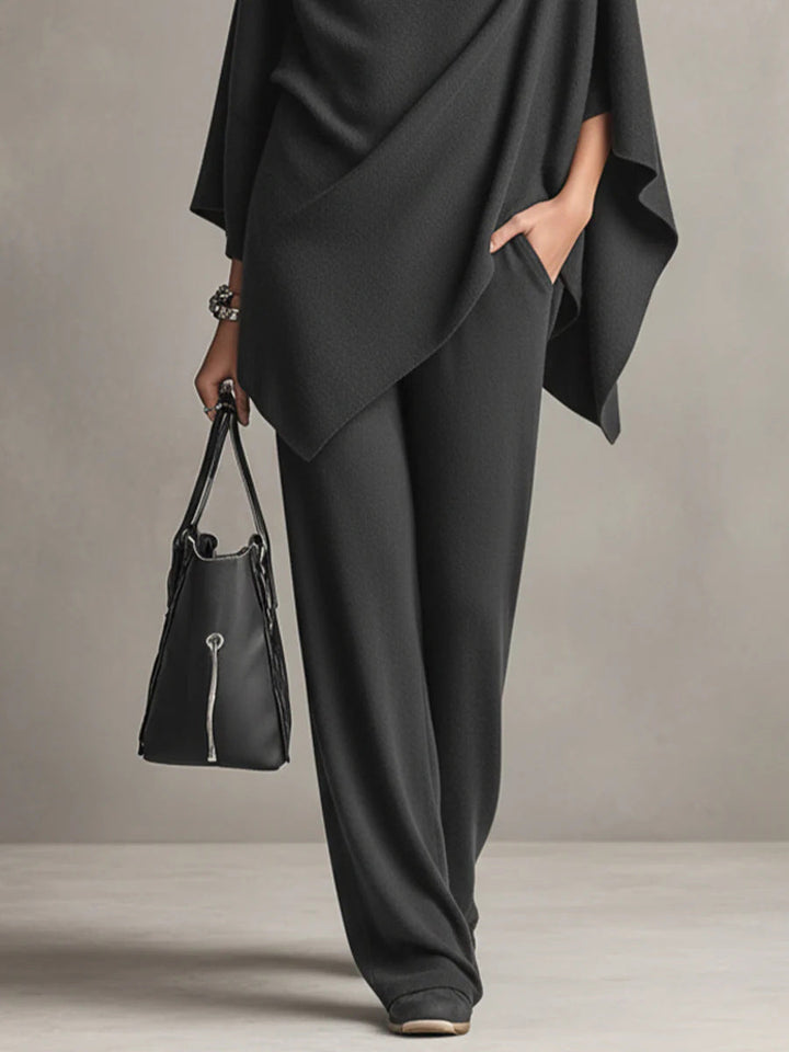 Seraphine | Women's Draped Two-Piece Set