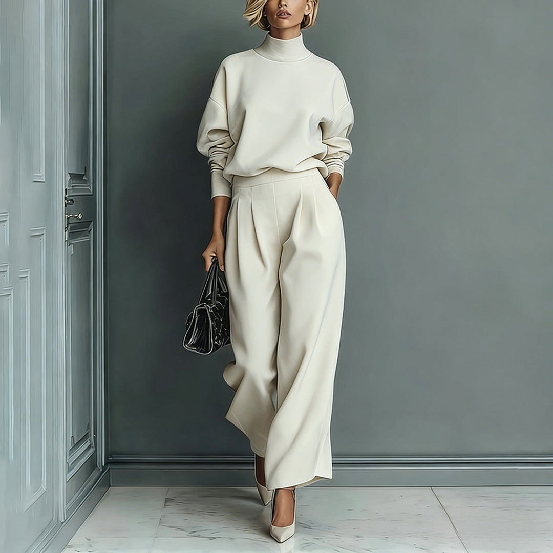 Mitchell | Women's Cape-Sleeve Pants Set