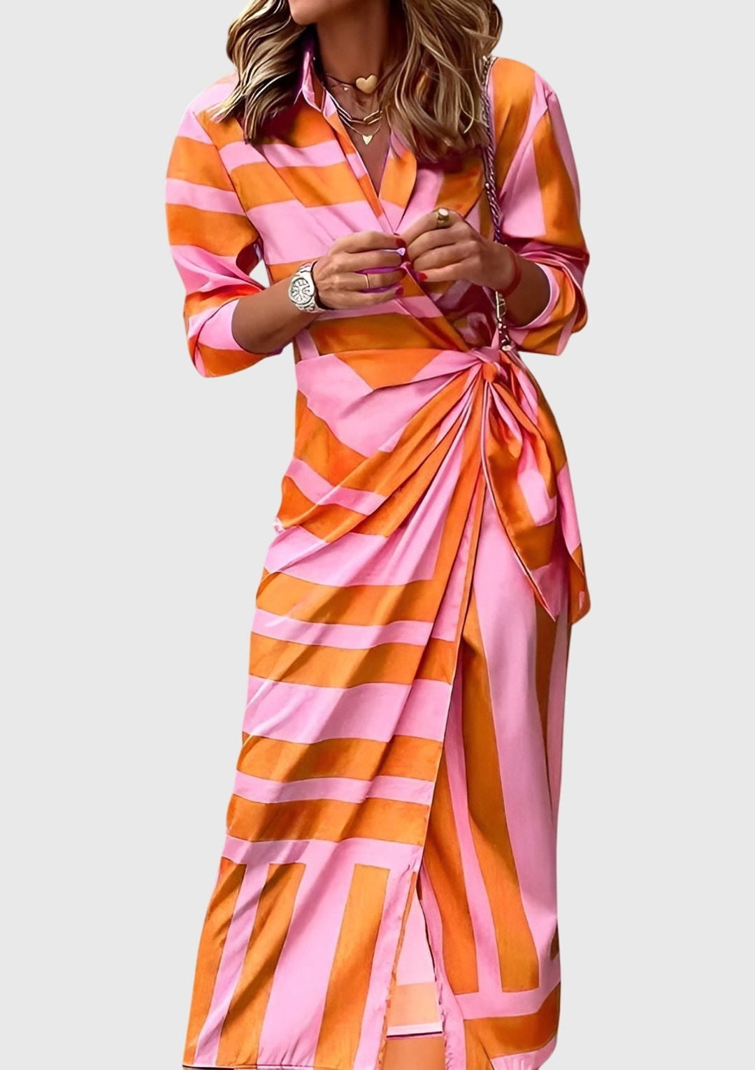 Everly | Women's Printed Wrap Dress