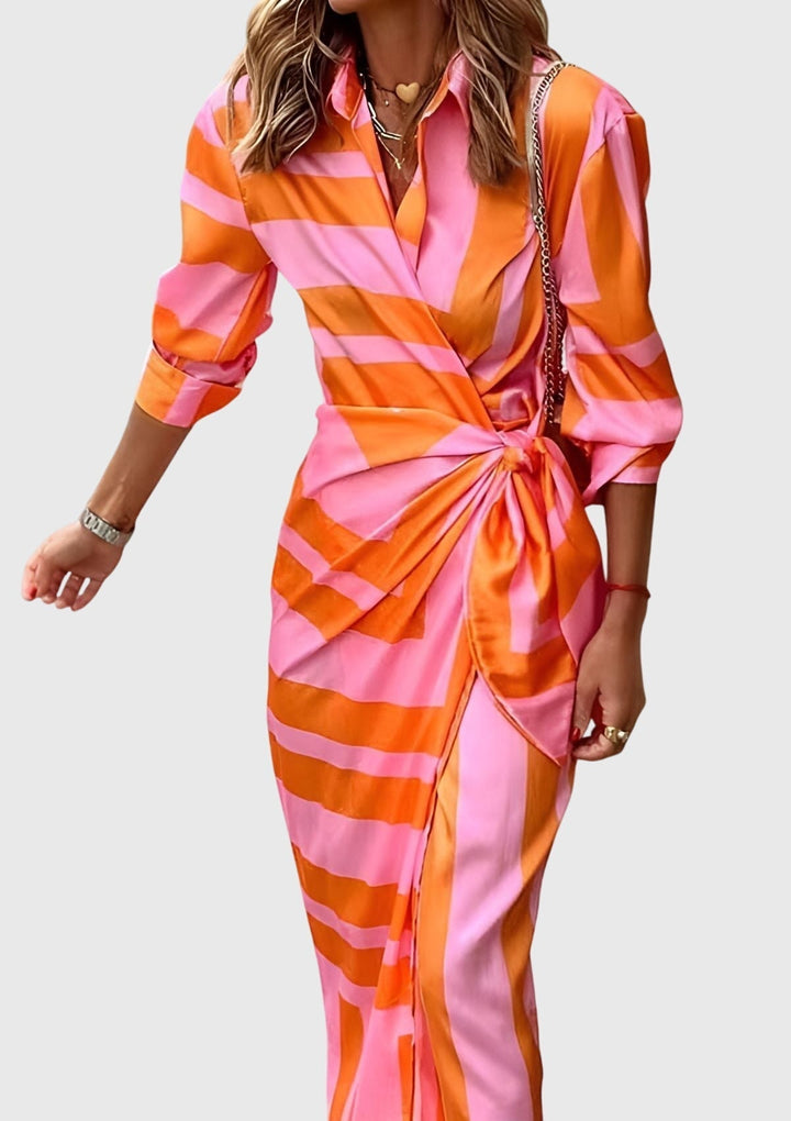 Everly | Women's Printed Wrap Dress