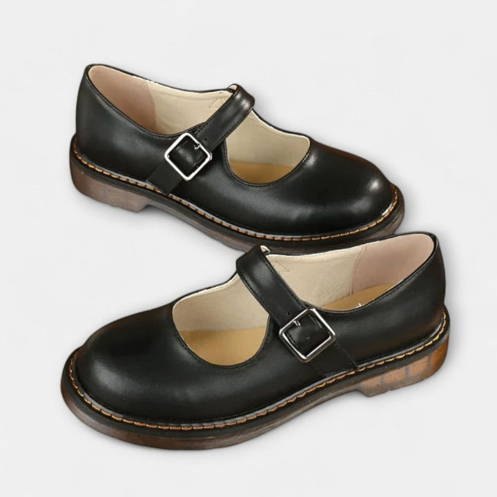 Women's Orthopedic Cushioned Buckle-Strap Mary Jane Shoes
